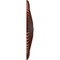 Ekena Millwork Shakuras Ceiling Medallion (Fits Canopies up to 5"), Hand-Painted Antique Copper, 24"OD x 3"P CM24SHACS - alternate 2